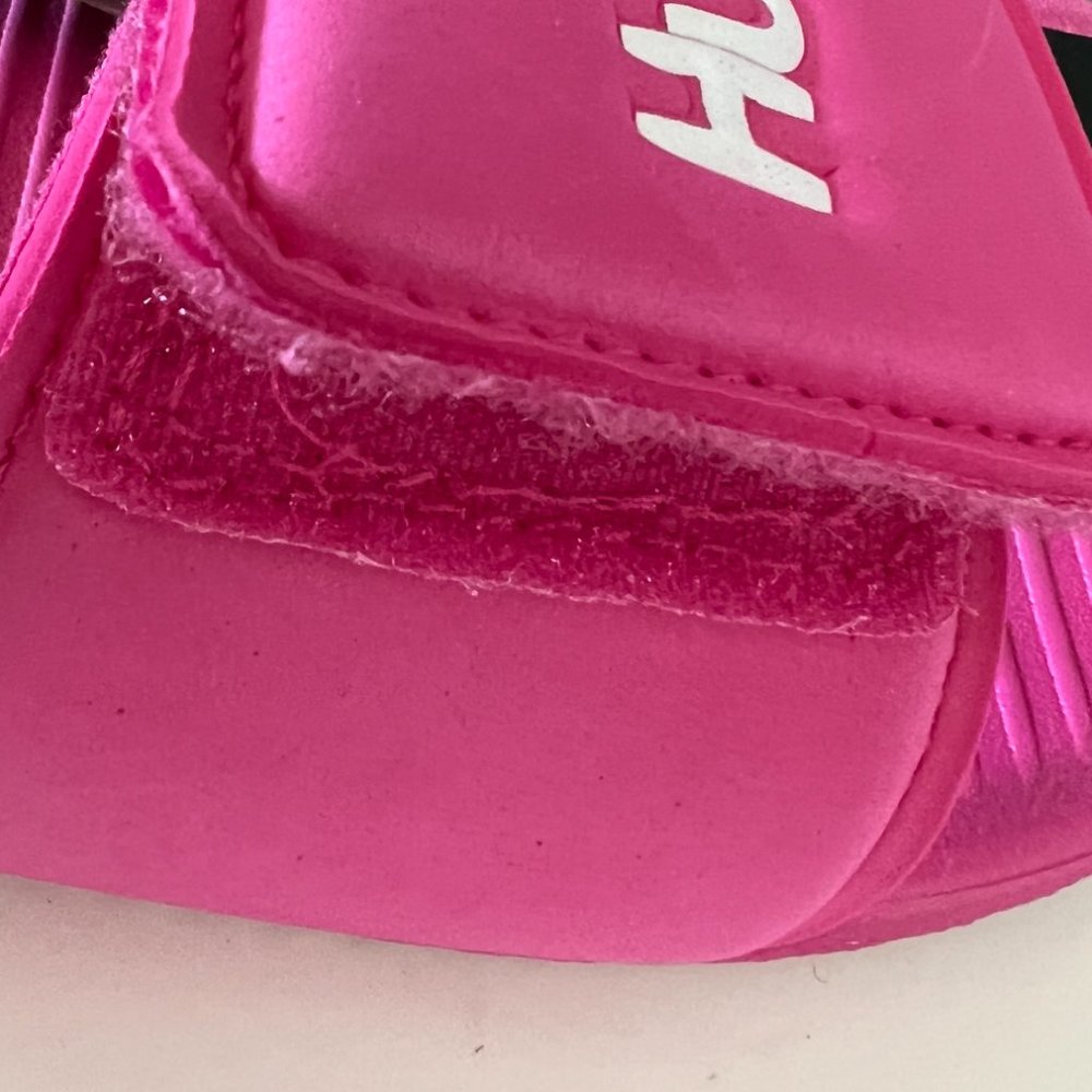 HURLEY Girl's Slip-On Adjustable Sandals Hot Pink Size 3 - Picture 5 of 6